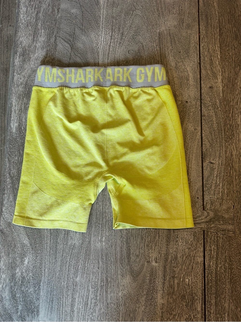 Gymshark Bright Yellow Seamless Training Shorts